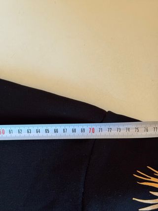 Sudadera Amiri Negra con Palmeras Arcoíris