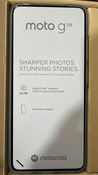 Motorola Moto G05 128GB Nuevo en Caja