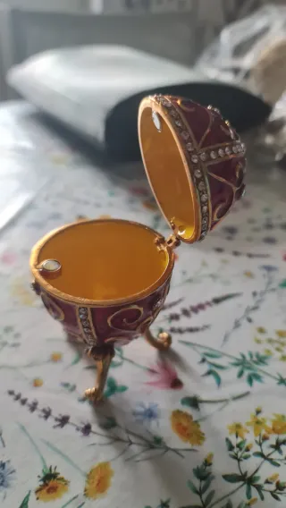 Portagioie Uovo Decorato