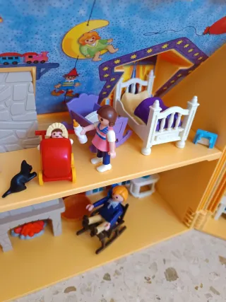 Maletín Casa Muñecas Playmobil