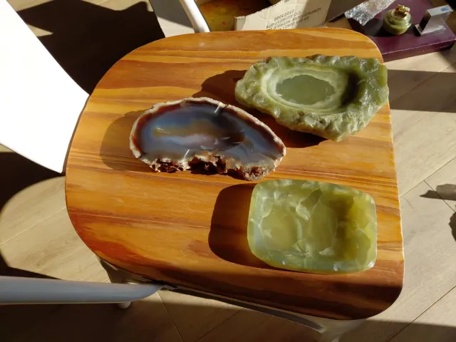 Lote 3 Ceniceros Jade y Ágata