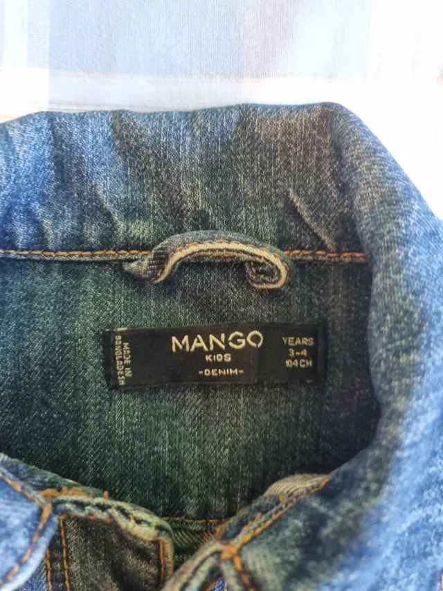 Chaqueta vaquera Mango 3-4 años