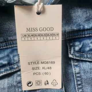 Abito in jeans corto