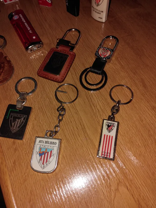 Lote Llaveros y Mecheros Athletic Club Bilbao
