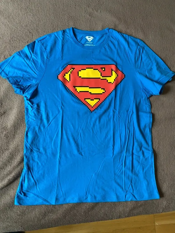 Camiseta nueva Superman XL hombre