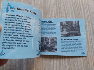 MANUAL DONKEY KONG LAND 2 ESPAÑOL NINTENDO GAMEBOY