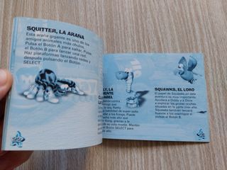 MANUAL DONKEY KONG LAND 2 ESPAÑOL NINTENDO GAMEBOY