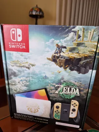 Nintendo Switch Edición Zelda Tears Kingdom