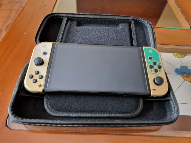 Nintendo Switch Edición Zelda Tears Kingdom