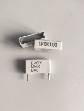 2x Condensatori Evox Rifa 1uF 100V MMK BA8