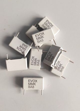2x Condensatori Evox Rifa 1uF 100V MMK BA8