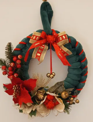 Ghirlanda Natalizia Marshmallow