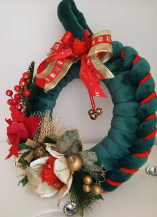 Ghirlanda Natalizia Marshmallow