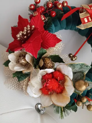 Ghirlanda Natalizia Marshmallow