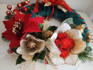 Ghirlanda Natalizia Marshmallow