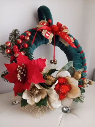 Ghirlanda Natalizia Marshmallow