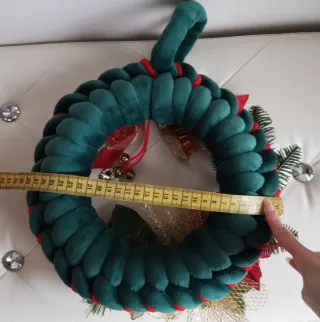 Ghirlanda Natalizia Marshmallow