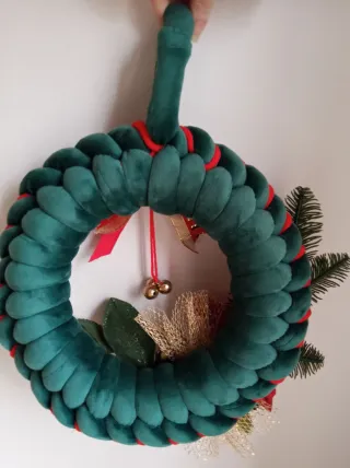 Ghirlanda Natalizia Marshmallow