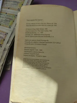 El Talismán Stephen King y Peter Straub