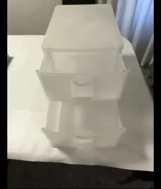 Cajonera Araven A4 Plástico Blanca