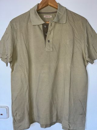 Polo Florentino Beige Talla 5 o L Hombre