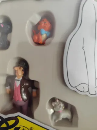 Figuras Disney Classic Los Aristogatos PVC Vintage