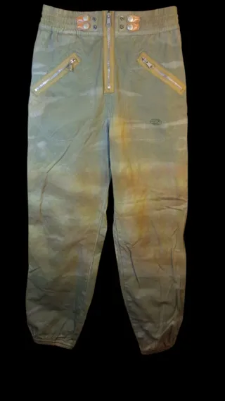 Pantalones Diesel verde y amarillo