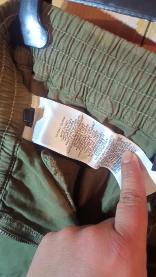 Pantalones Diesel verde y amarillo