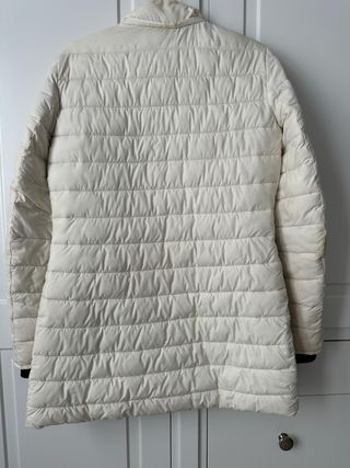 Plumas Zara Blanca Talla S