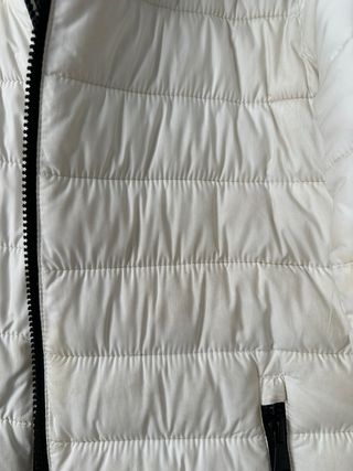 Plumas Zara Blanca Talla S