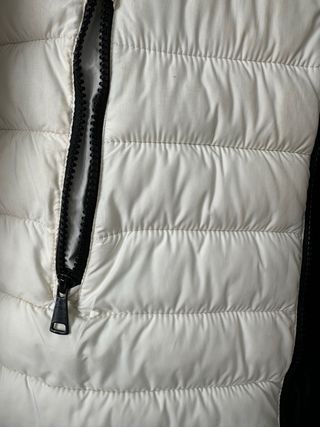 Plumas Zara Blanca Talla S