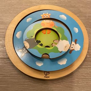 Puzzles didácticos de madera (4 piezas)