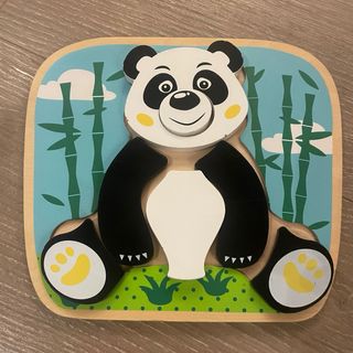 Puzzles didácticos de madera (4 piezas)