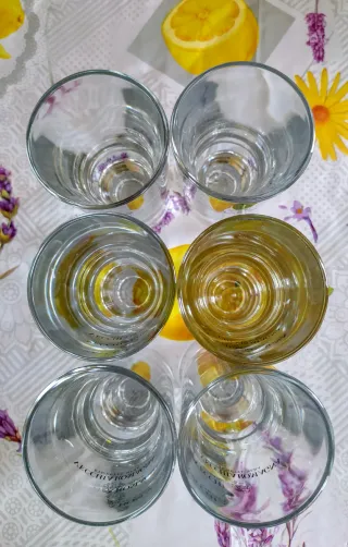 6 Bicchieri Vecchia Romagna Etichetta Nera