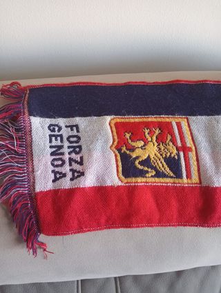 Bufanda Genoa CFC - Forza Genoa Grifoni