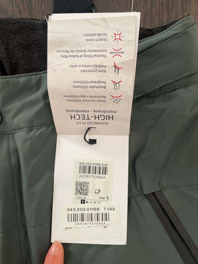 Pantalón de Nieve talla 48 Mountain