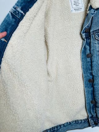 Chaqueta Vaquera Pull&Bear Borrego Talla M