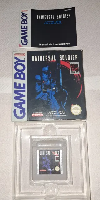 Universal Soldier Game Boy Nintendo