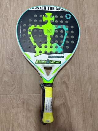 Pala de pádel Black Crown Hurricane
