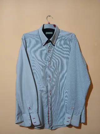 Camisa caballero rayas