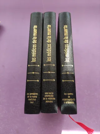 Colección 3 libros Los médicos de la muerte