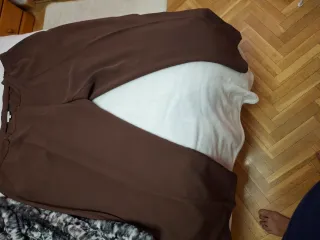 Conjunto Abrigo, Pantalón Camisa y bolso