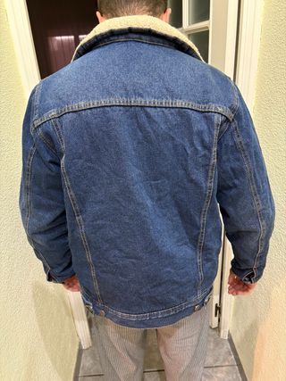 Chaqueta vaquera forro borrego