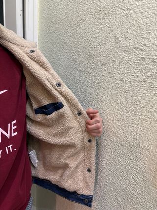 Chaqueta vaquera forro borrego