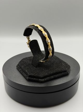Ref24 Pulsera de oro de 18k