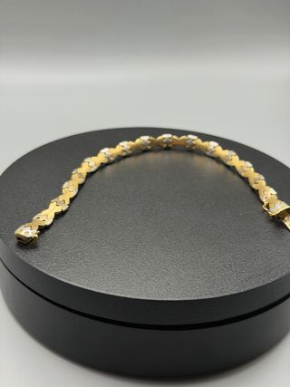 Ref24 Pulsera de oro de 18k
