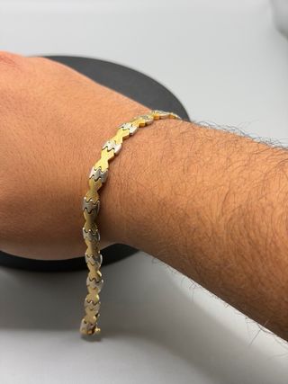 Ref24 Pulsera de oro de 18k
