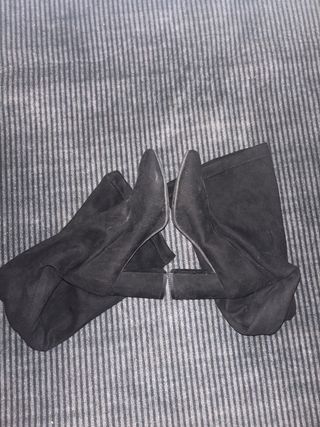 Stivali alti neri taglia 36