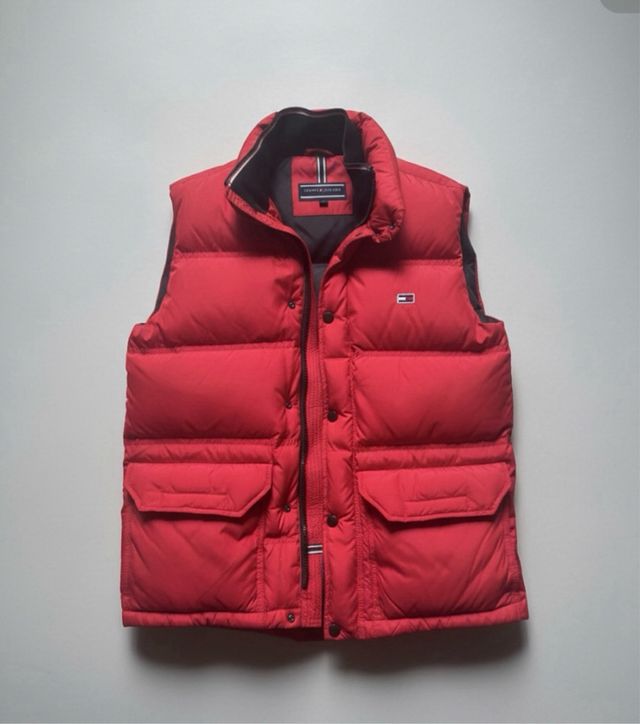 Plumífero Tommy Hilfiger Rojo Talla S