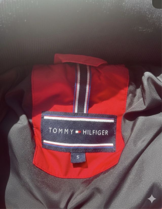 Plumífero Tommy Hilfiger Rojo Talla S